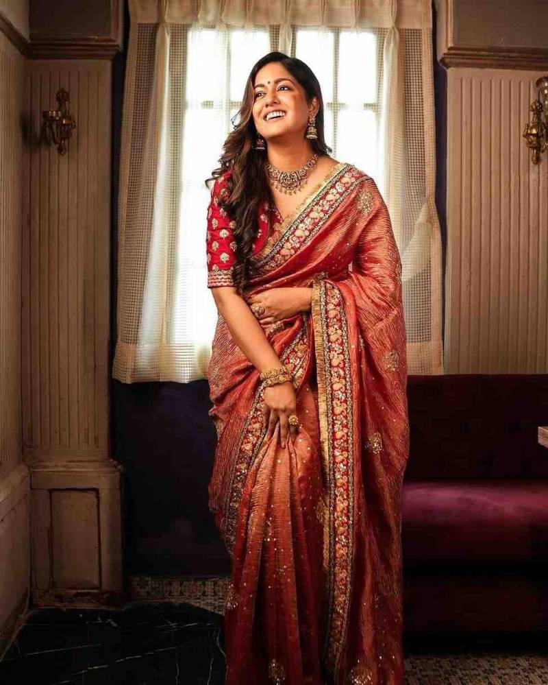 Kc 2029 Designer Festive Wear Banarasi Crush Saree Collection