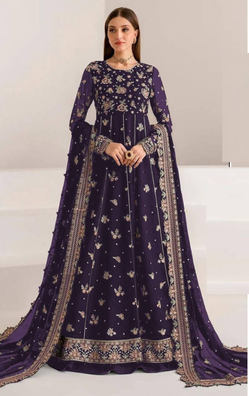 Mah E Rooh 4167 Georgette Salwar Kameez Collection