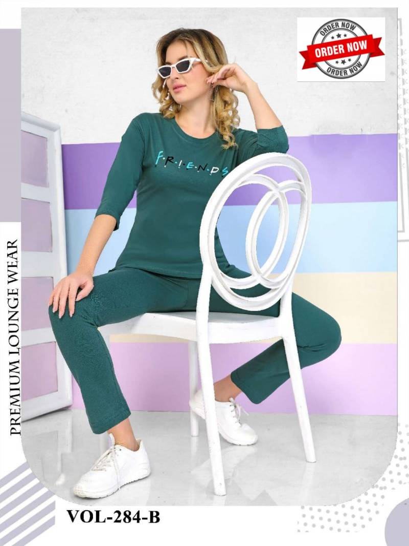 Summer Special Vol Dn 284 B Hosiery Cotton Night Suits Collection