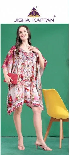 Jelite Silk Poncho Vol 3 Digital Printed Silk Kaftan Collection