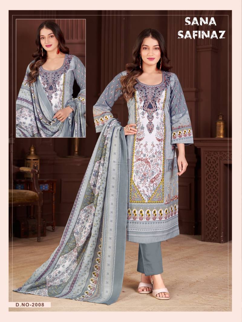 Ganesha Sana Safinaz Vol 02 Karachi Cotton Dress Material Collection