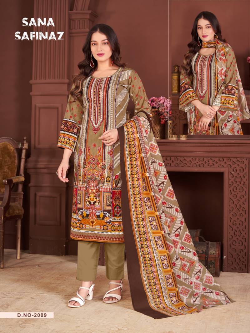 Ganesha Sana Safinaz Vol 02 Karachi Cotton Dress Material Collection