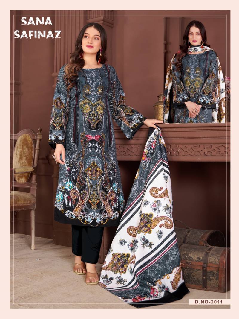 Ganesha Sana Safinaz Vol 02 Karachi Cotton Dress Material Collection