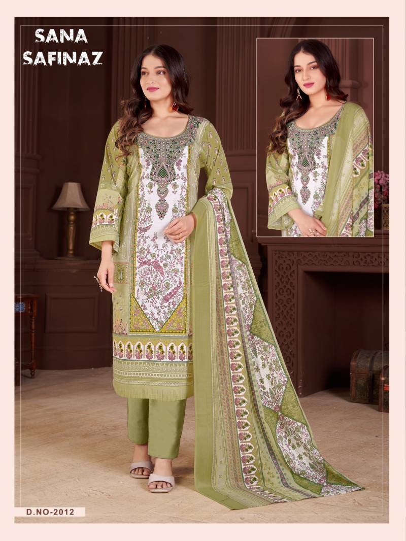 Ganesha Sana Safinaz Vol 02 Karachi Cotton Dress Material Collection