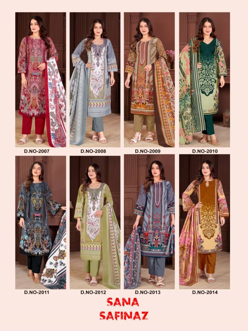 Ganesha Sana Safinaz Vol 02 Karachi Cotton Dress Material Collection