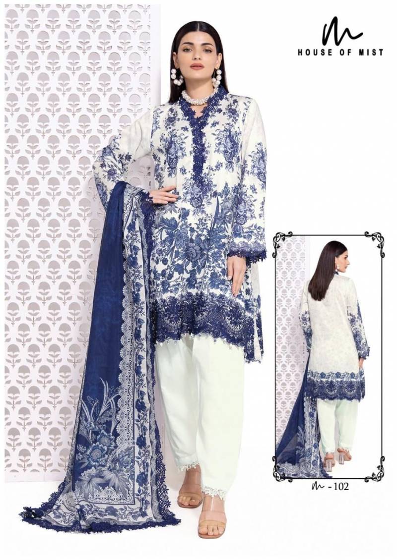 House Of Mist Ghazal Vol 11 Cotton Dress Material Collection
