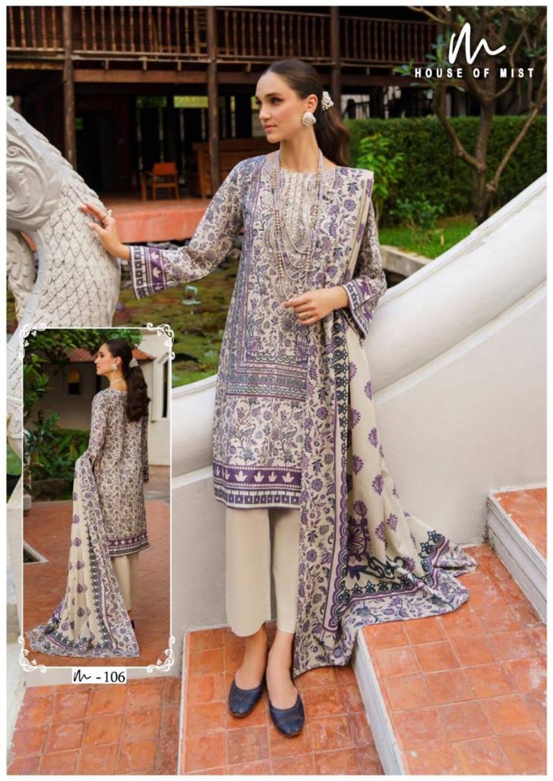 House Of Mist Ghazal Vol 11 Cotton Dress Material Collection