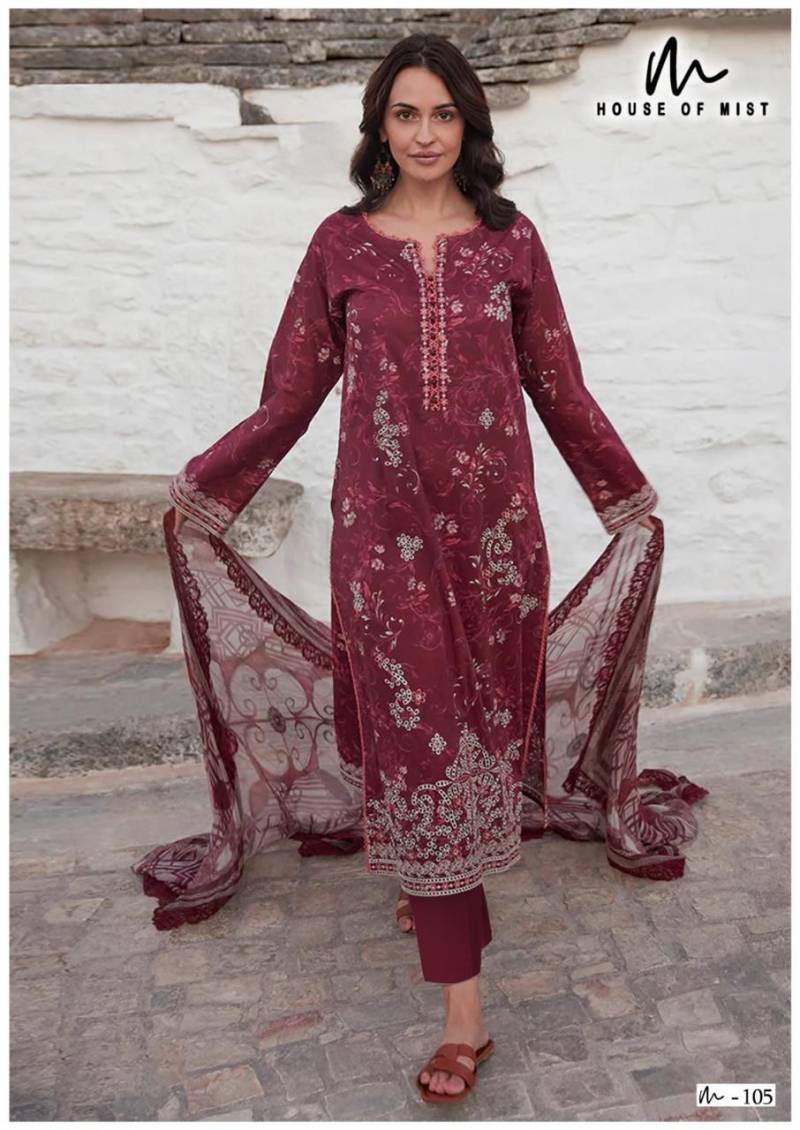 House Of Mist Ghazal Vol 11 Cotton Dress Material Collection