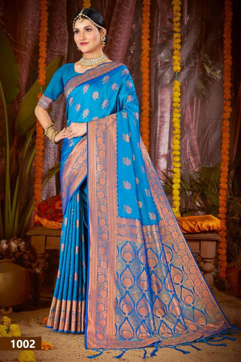 Bunawat Pink Villa Vol 2 Latest Designer Silk Saree Collection
