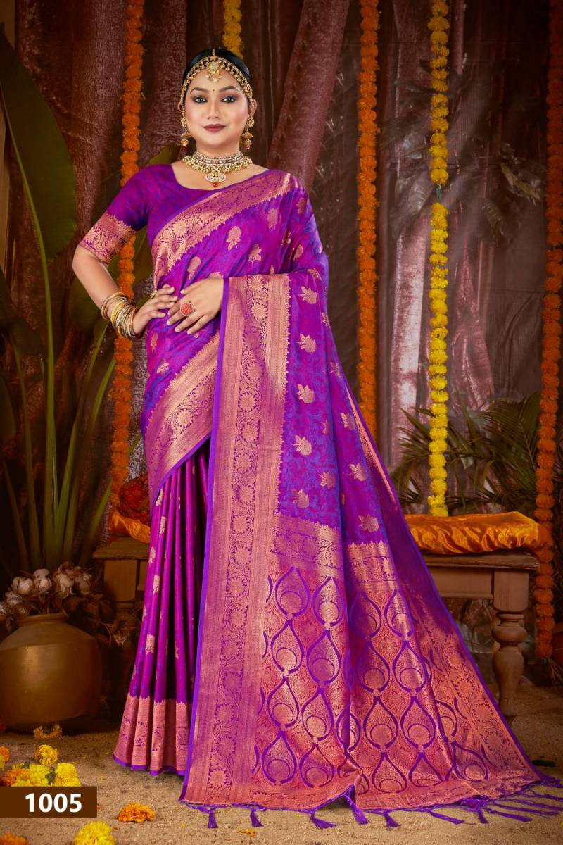 Bunawat Pink Villa Vol 2 Latest Designer Silk Saree Collection
