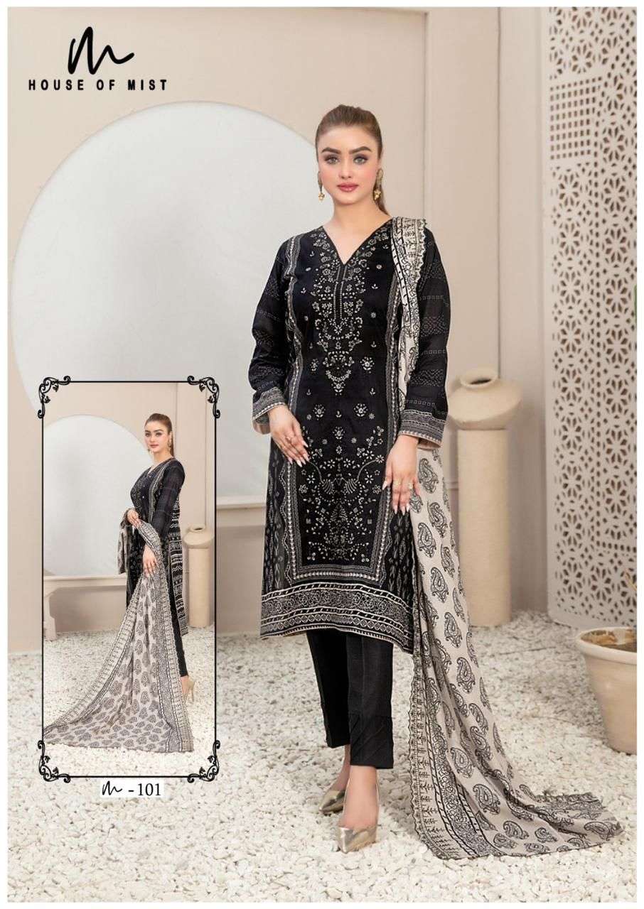 House Of Mist Ghazal Vol 11 Cotton Dress Material Collection