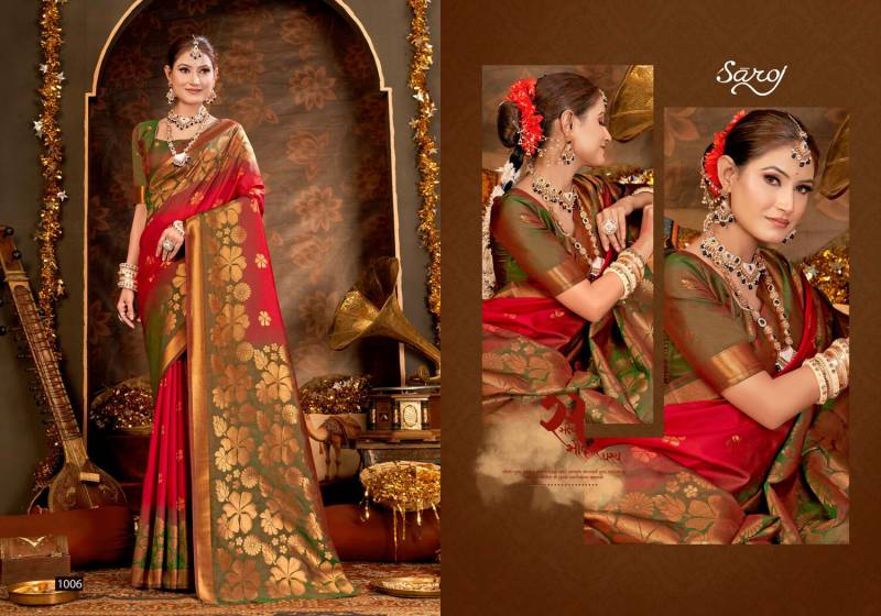 Saroj Sambhavi Silk Vol 3 Latest Designer Wedding Wear Silk Saree Collection