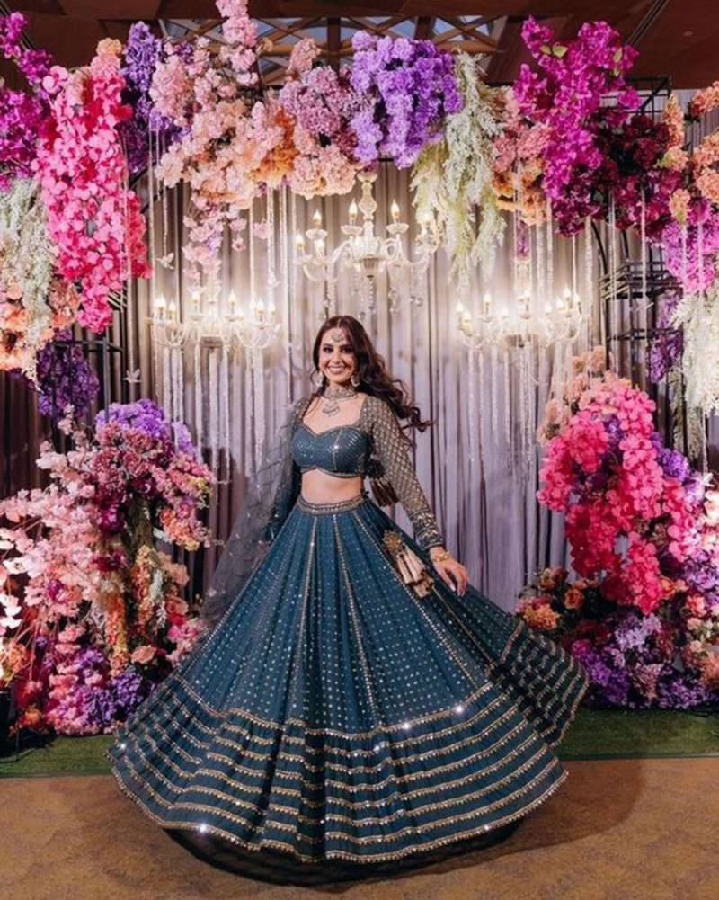 Jf 1680 83 Latest Designer Georgette Lehenga Choli Collection