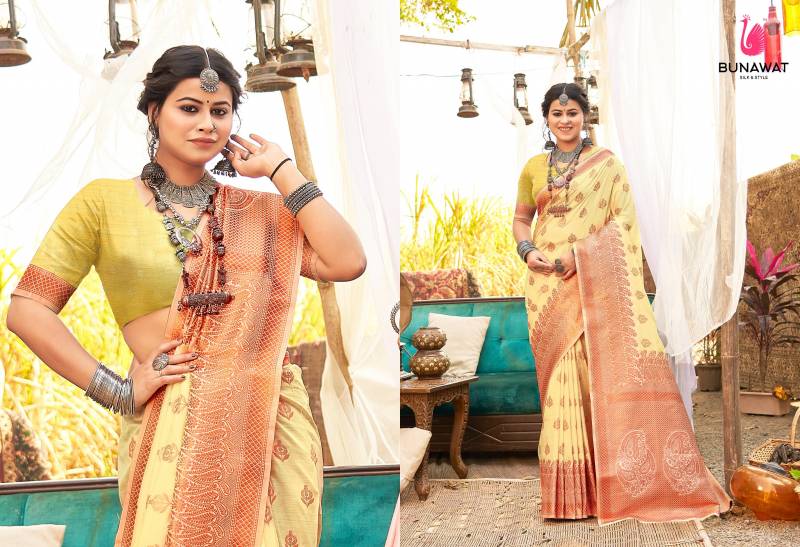 Bunawat Sahaj Silk Designer Festival Wear Silk Sarees Collection