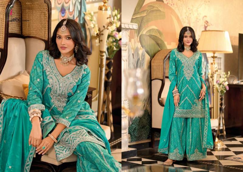 Eba Sangam Chinon Digital Printed Salwar Kameez Collection