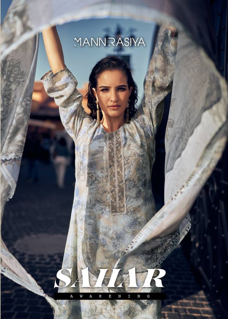 Mannrasiya Sahar Modal Muslin Silk Digital Printed Salwar Kameez