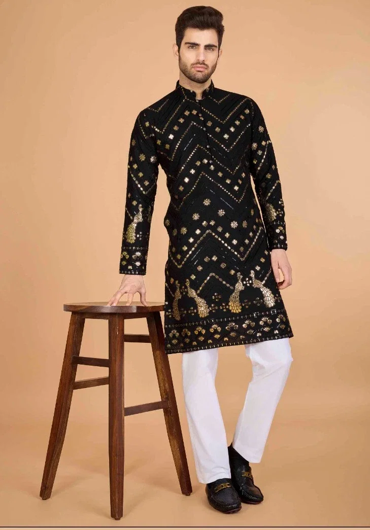 Shubhvastra Heritage Vastra Viscose Rayon Mens Kurta Collection