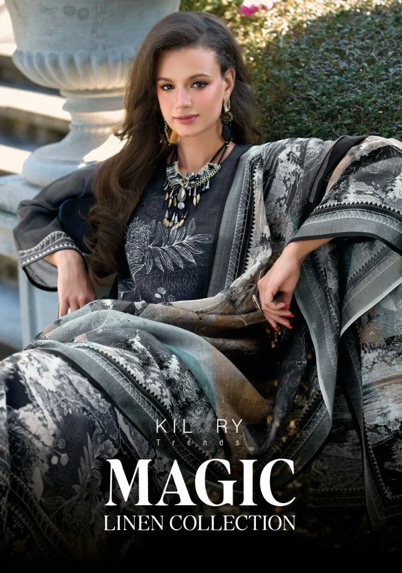 Kilory Magic Linen Digital Printed Salwar Kameez Collection