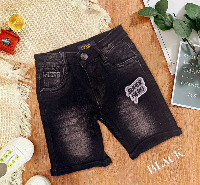 Little Baby 3169 Kids Fancy Denim Shorts