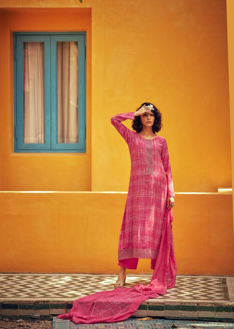 Mannrasiya Aman Modal Maslin Silk Digital Printed Salwar Kameez
