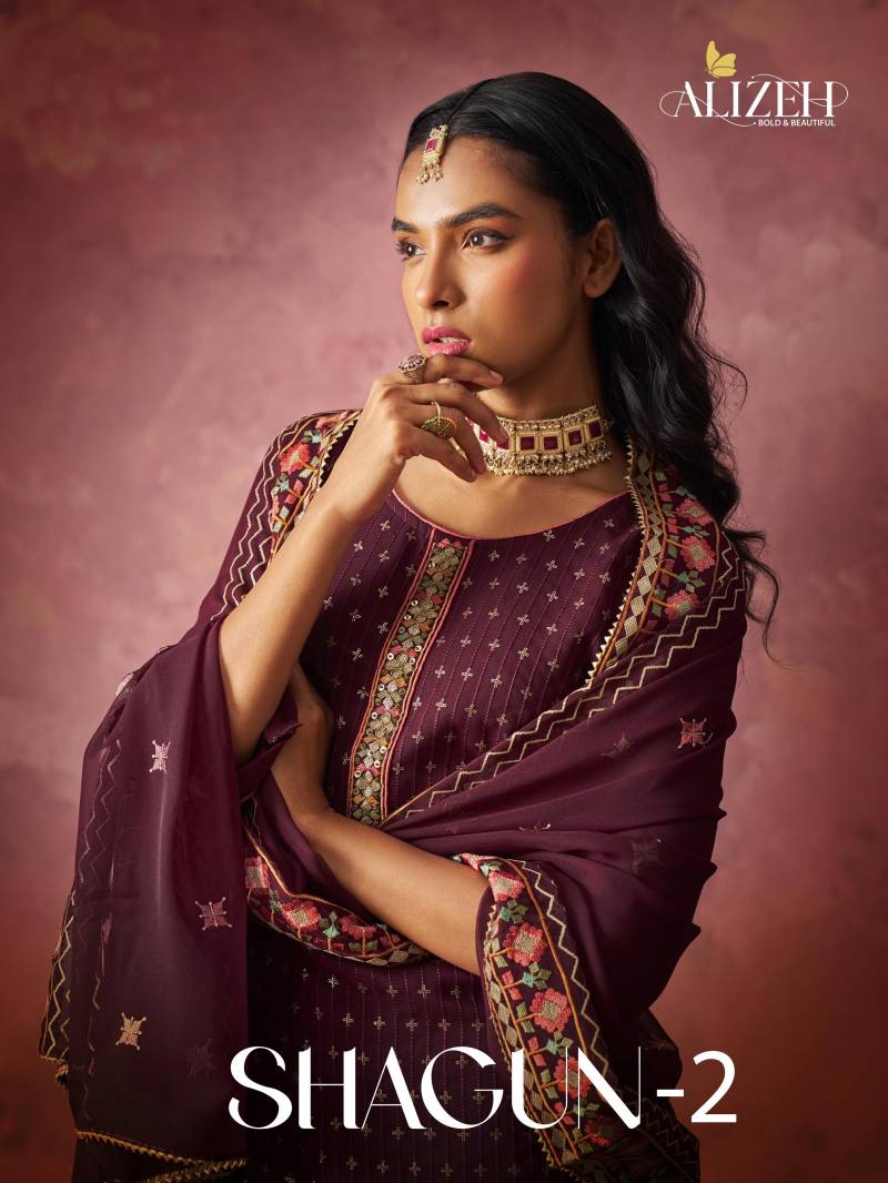 Alizeh Shagun 2 Georgette Designer Salwar Suit Collection