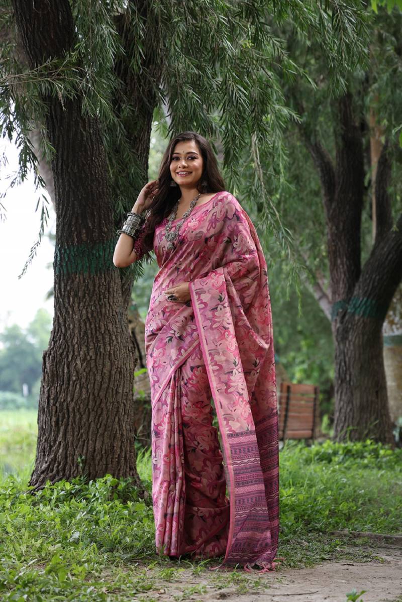 Jf 2172 77 Festive Wear Tussar Silk Saree Collection