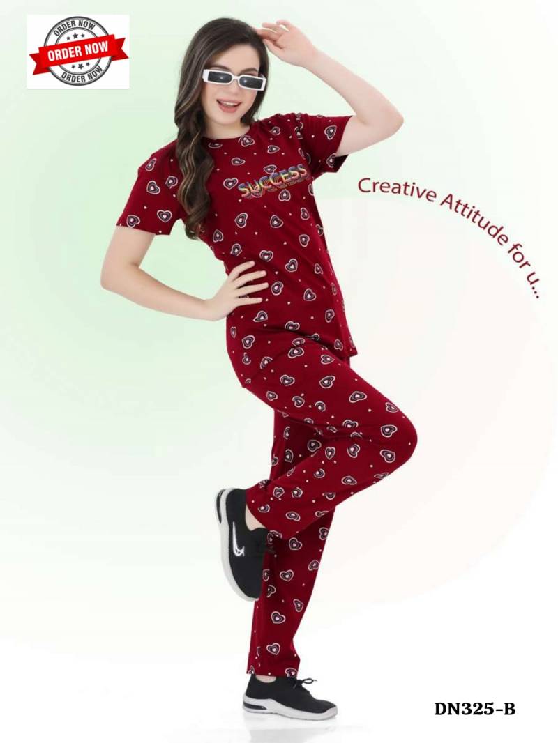 Summer Special Vol Dn 325 B Printed Night Suits Collection