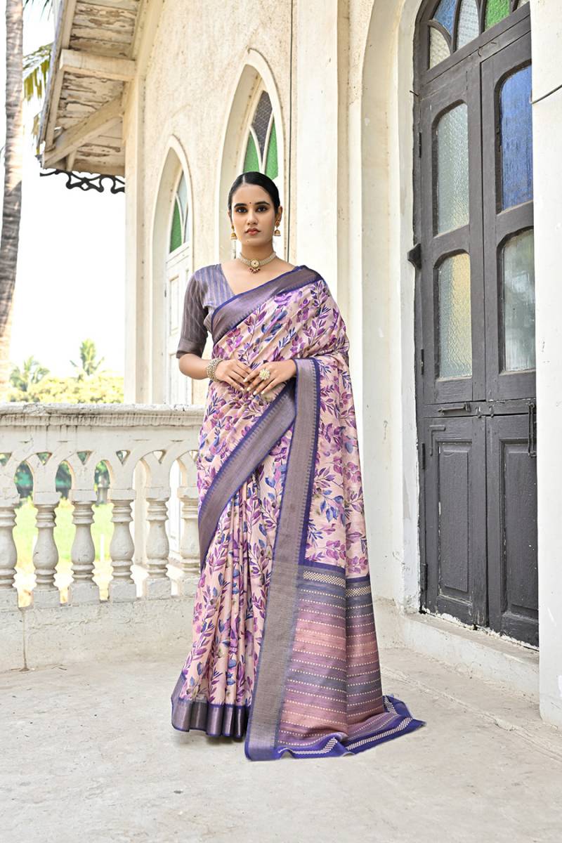 Jf 2244 47 Traditional Soft Bhagalpuri Silk Saree collection
