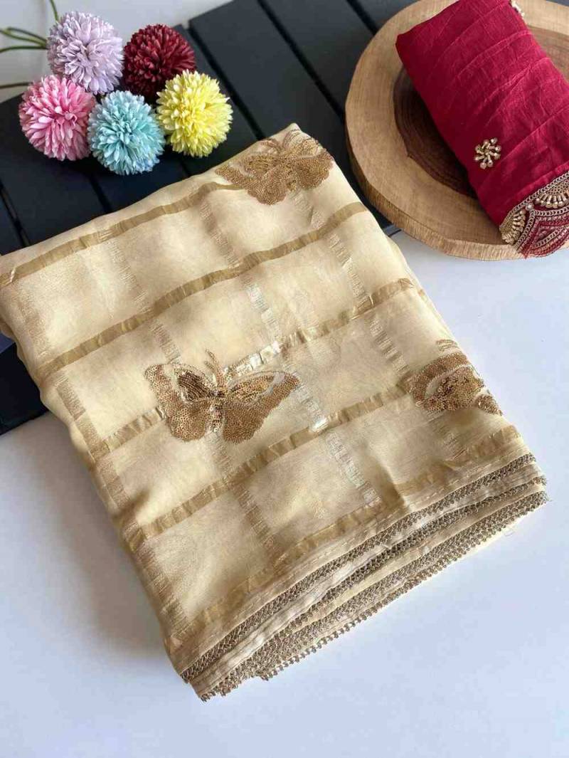 Kc 3093 Designer Organza Party Wear Saree Collection