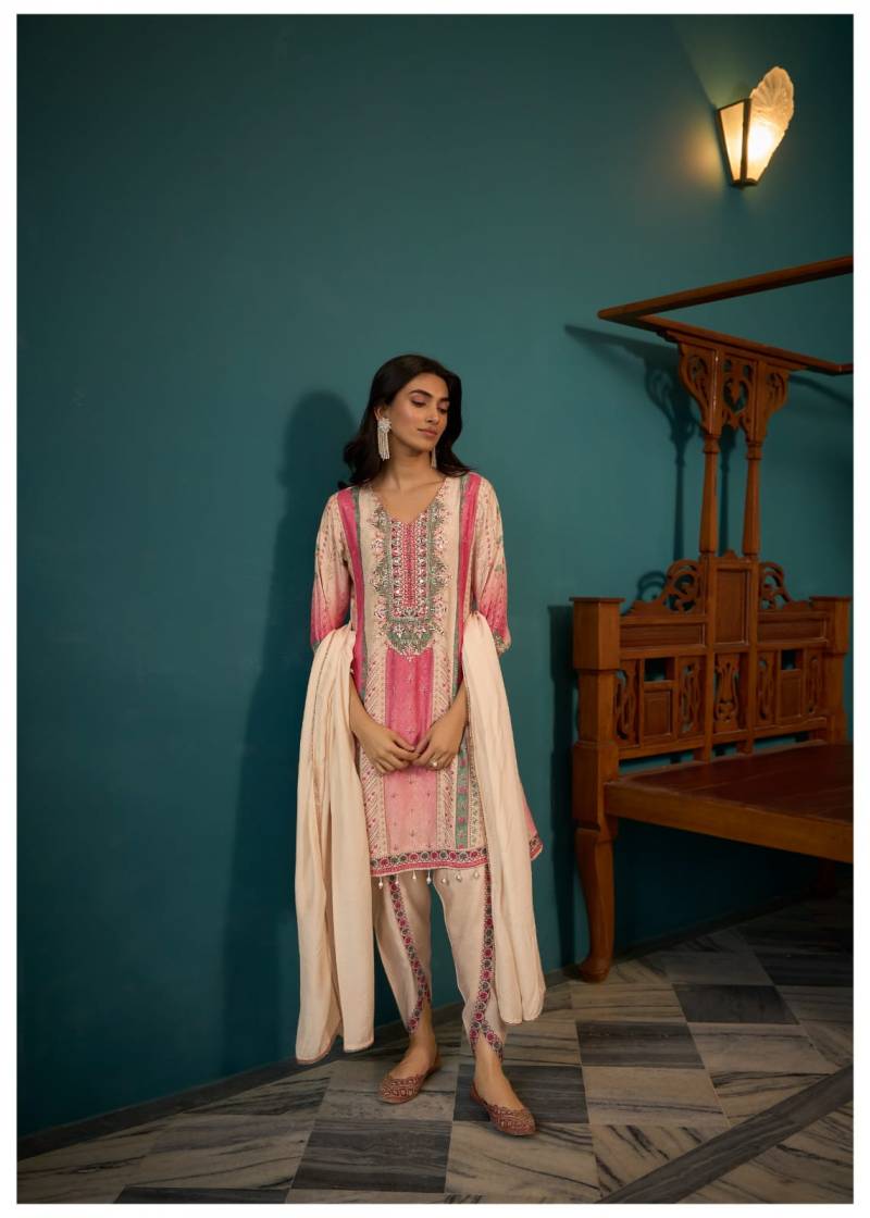 Tanyaa P 101 Designer Maslin Fancy Readymade Collection