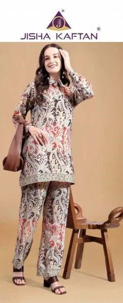 Jelite Silk Co Ord Set Vol 10 Poly Silk Co Ord Sets Collection
