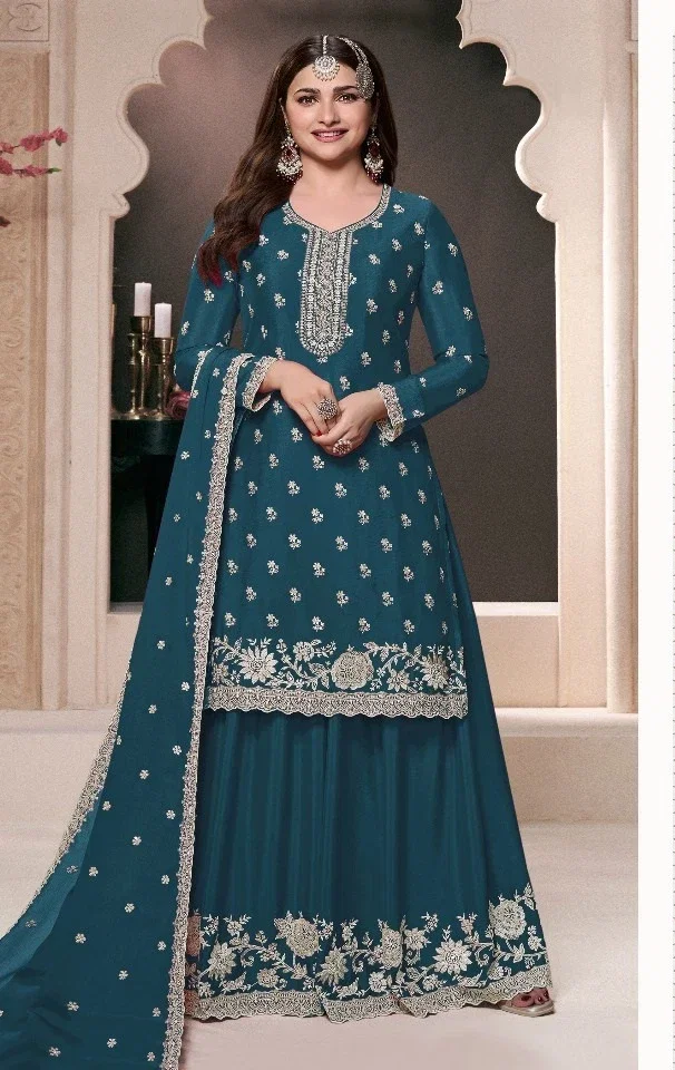 Super Hit 72691 A To D Designer Chinon Salwar Suits Collection