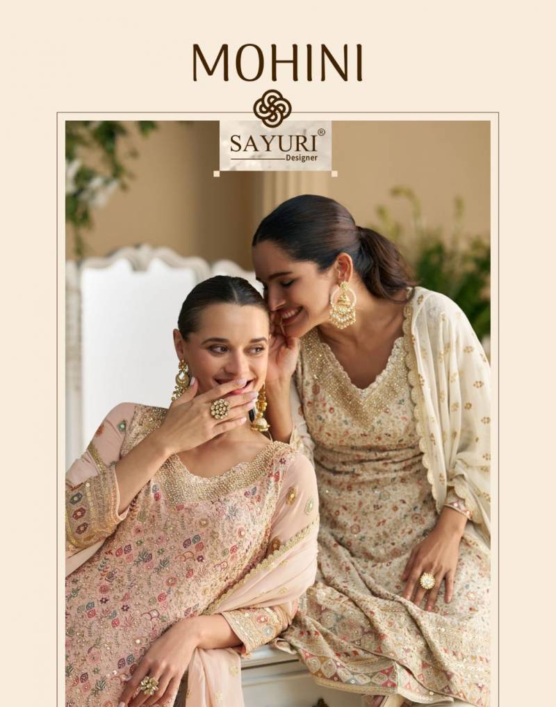 Sayuri Mohini Georgette Designer Salwar Kameez Collection
