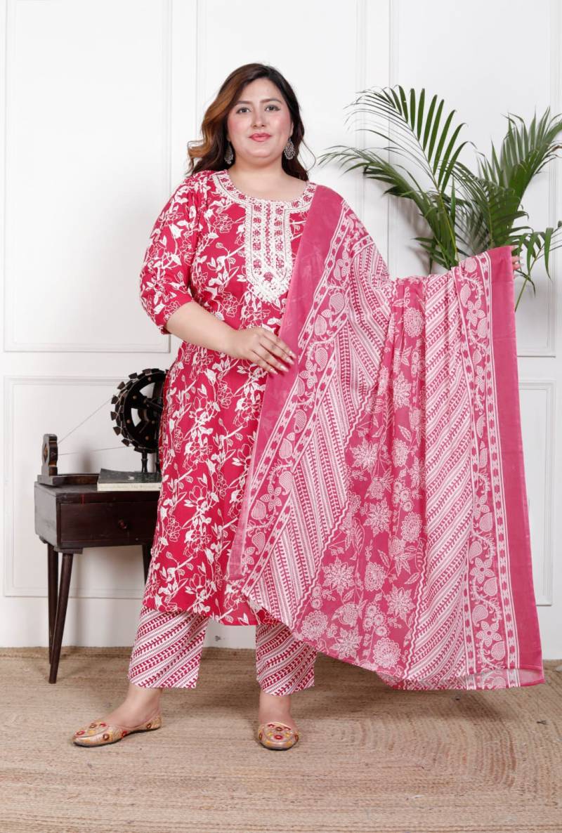 Kiara Kurti Vol 8 Embroidered Cotton Readymade Kurtis Collection