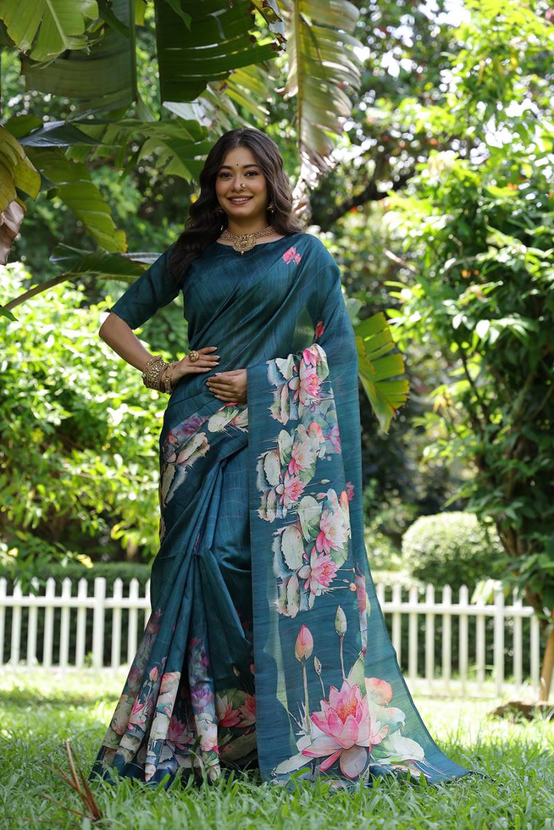 Jf 2263 68 Festive Wear Soft Tussar Silk Saree collection