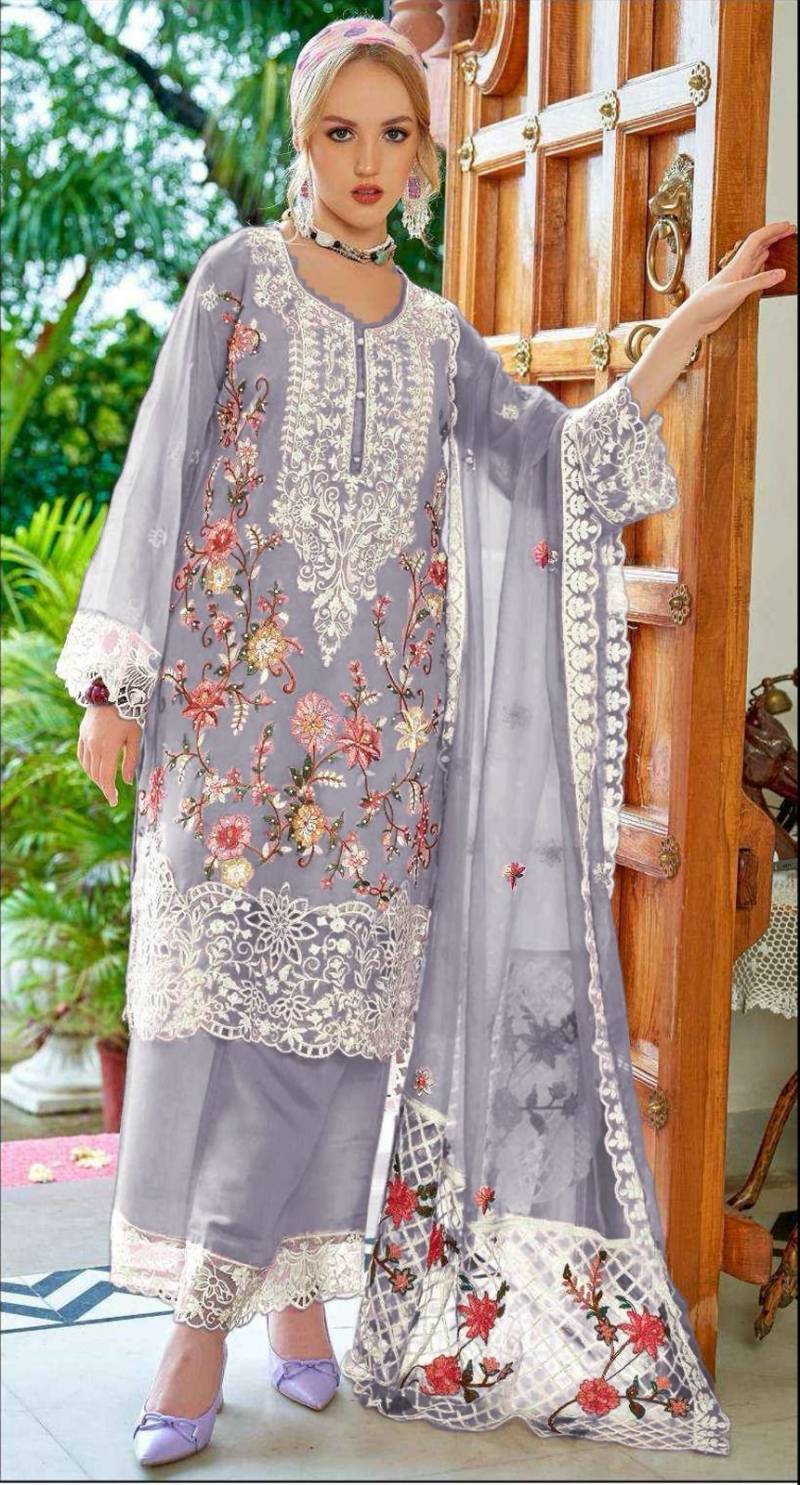 Bilqis B 151 Georgette Embroidered Pakistani Salwar Kameez Collection