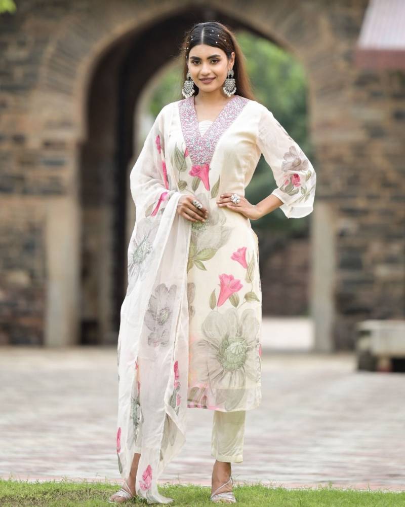 Sonika 01 Georgette Embroidered Kurta Set Collection