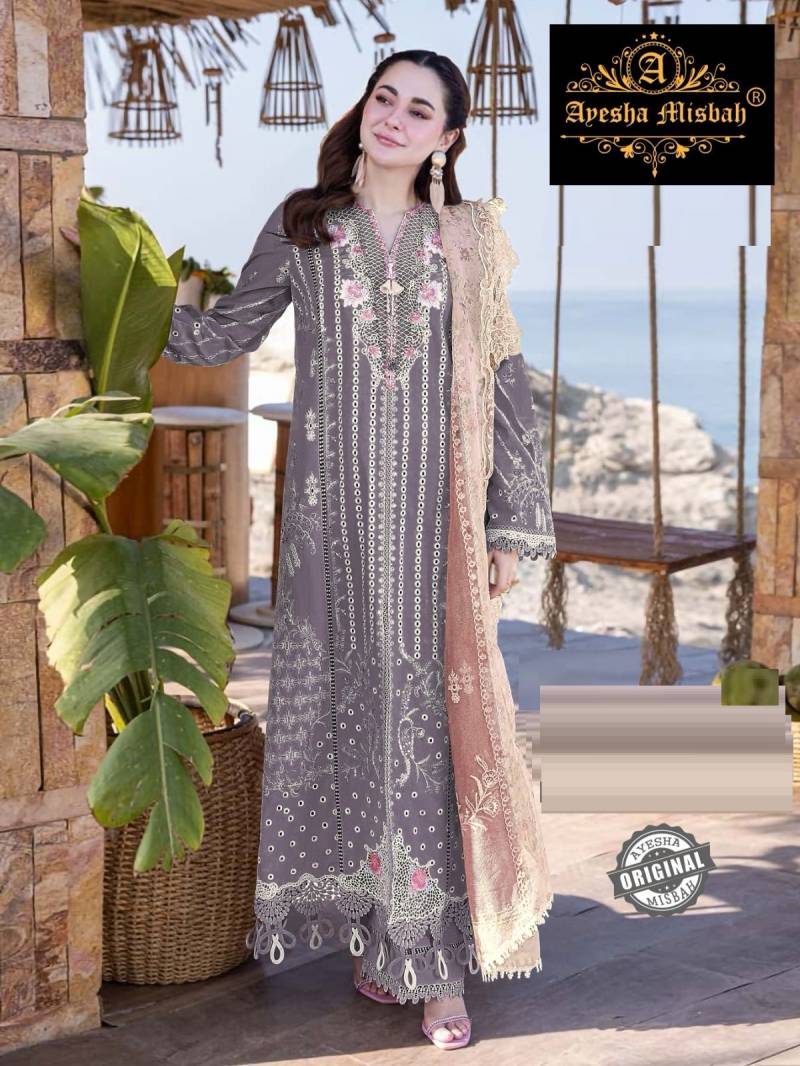 Ayesha Misbah 301 Georgette Pakistani Salwar Kameez Collection