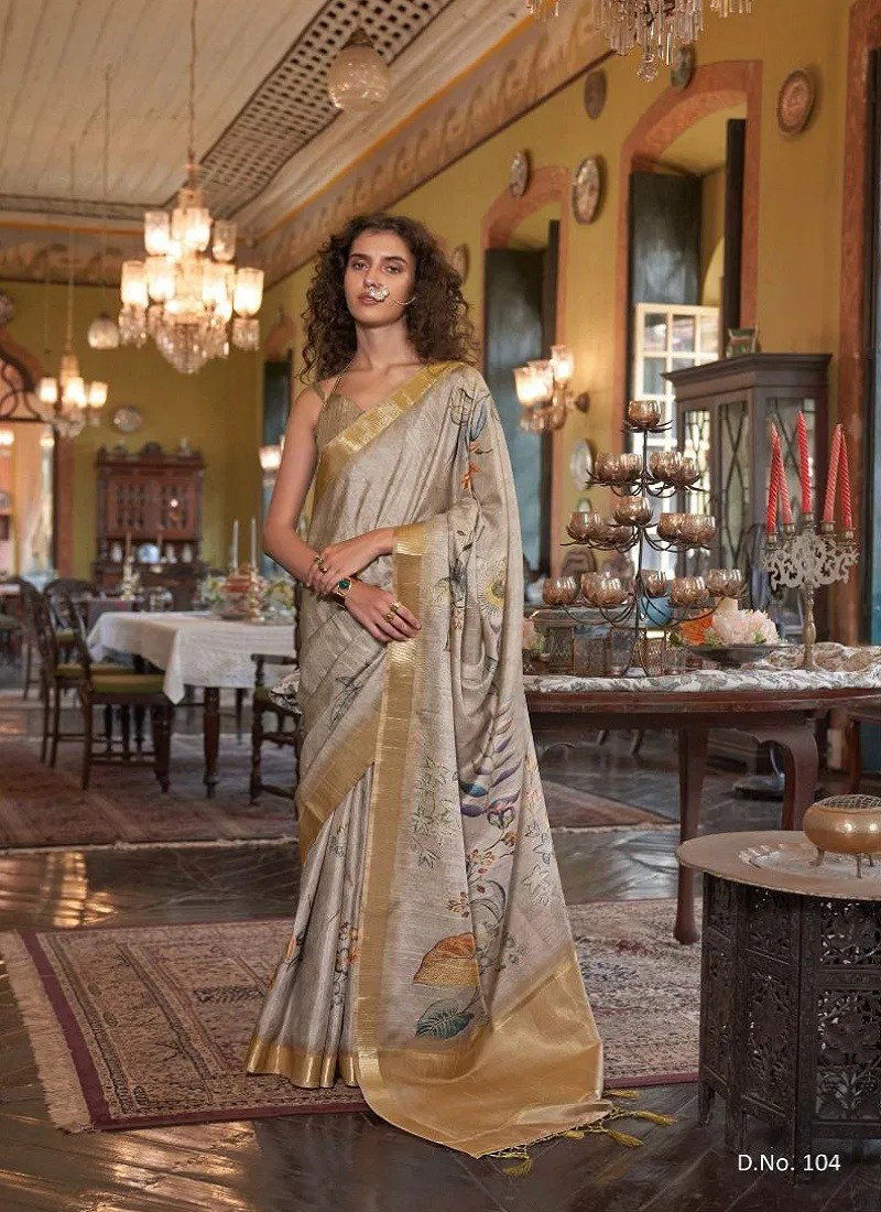  Story By Sasural 104 Banarasi Silk Saree Collection