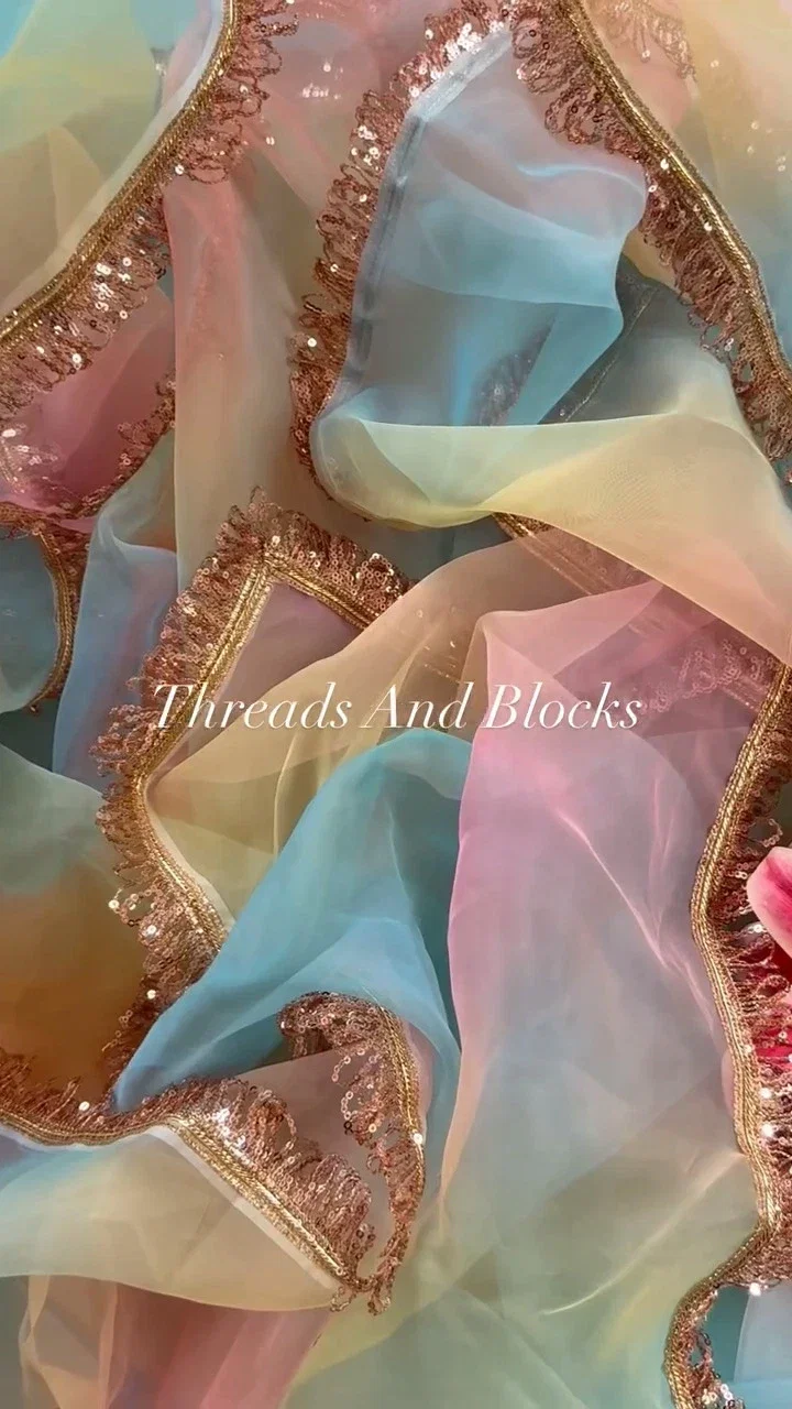 Bt 416 Beautiful Organza Printed Saree Collection