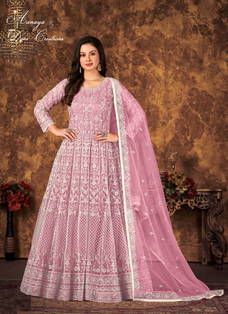 Aanaya Vol 147 Net Designer Salwar Kameez Collection