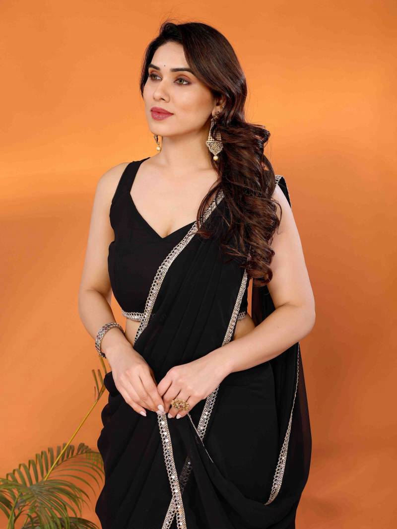 Durga Vol 2 Stylish Georgette Party Wear Saree Collection