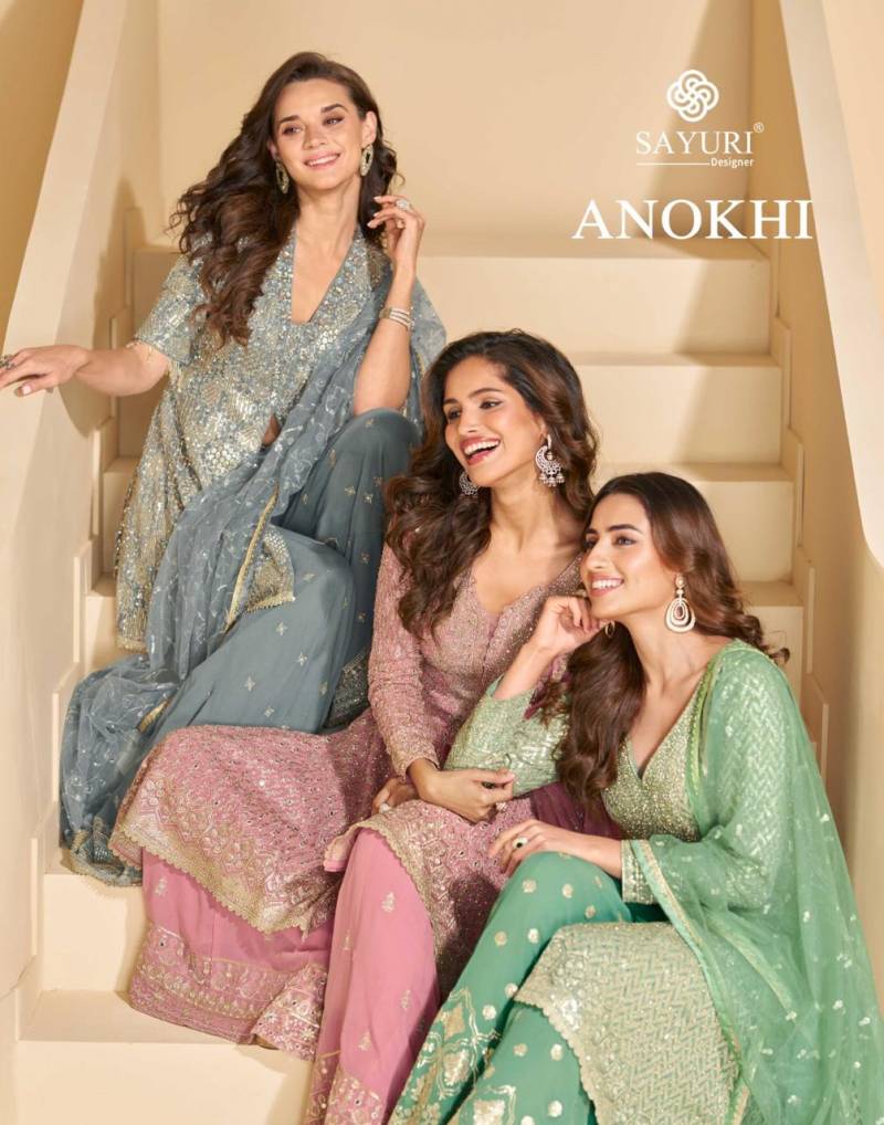 Sayuri Anokhi Georgette Designer Salwar Kameez Collection