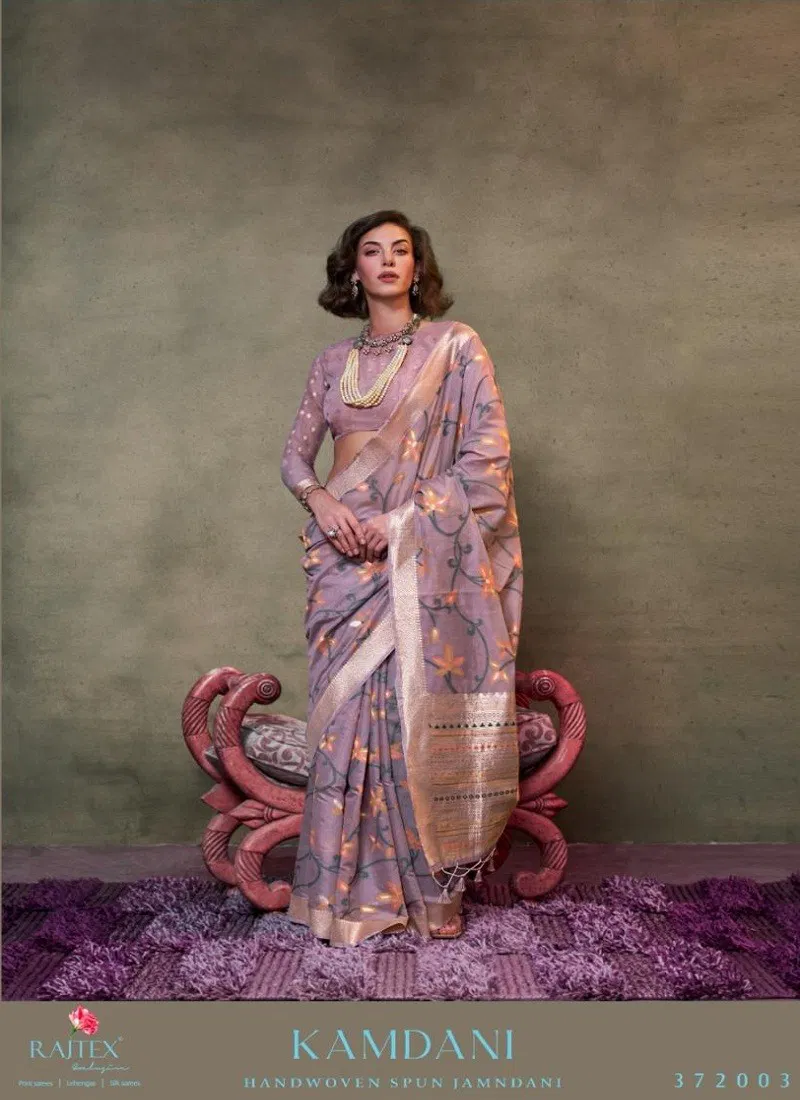 Kamdani By Rajtex Mal Spun Cotton Printed Saree