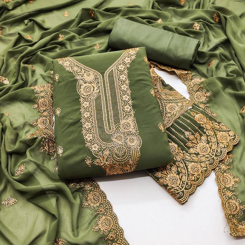 Niharika Suits 21 Fancy Georgette Dress Material Collection
