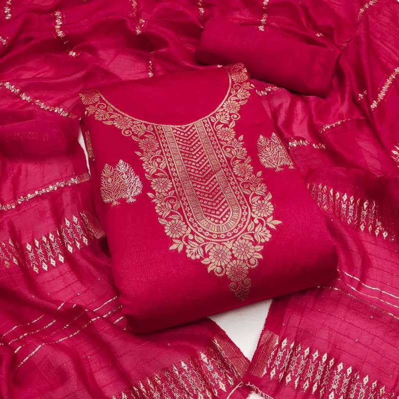 Ipl Suits 2 Banarasi Jacquard Fancy Dress Material Collection