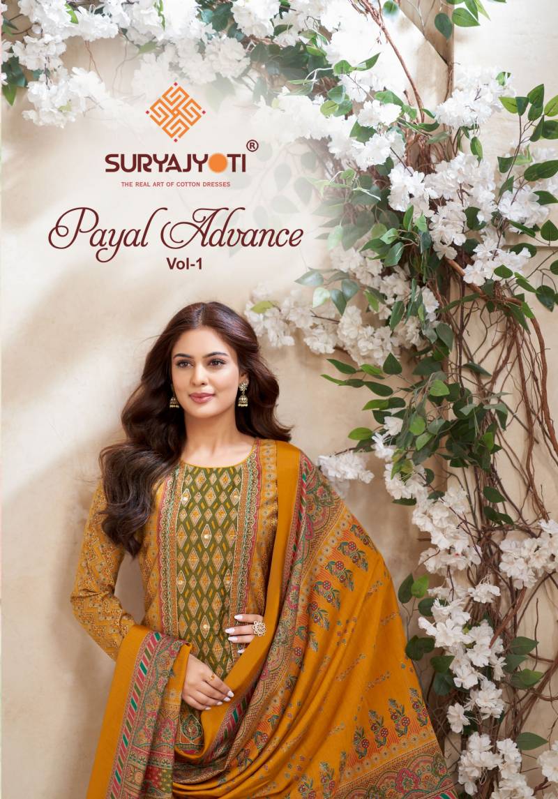 Suryajyoti Payal Advance Vol 1 Modal Discharge Printed Dress Material
