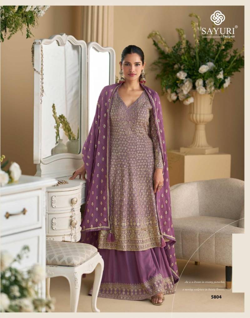 Sayuri Virasat 5804 Georgette Designer Salwar Kameez