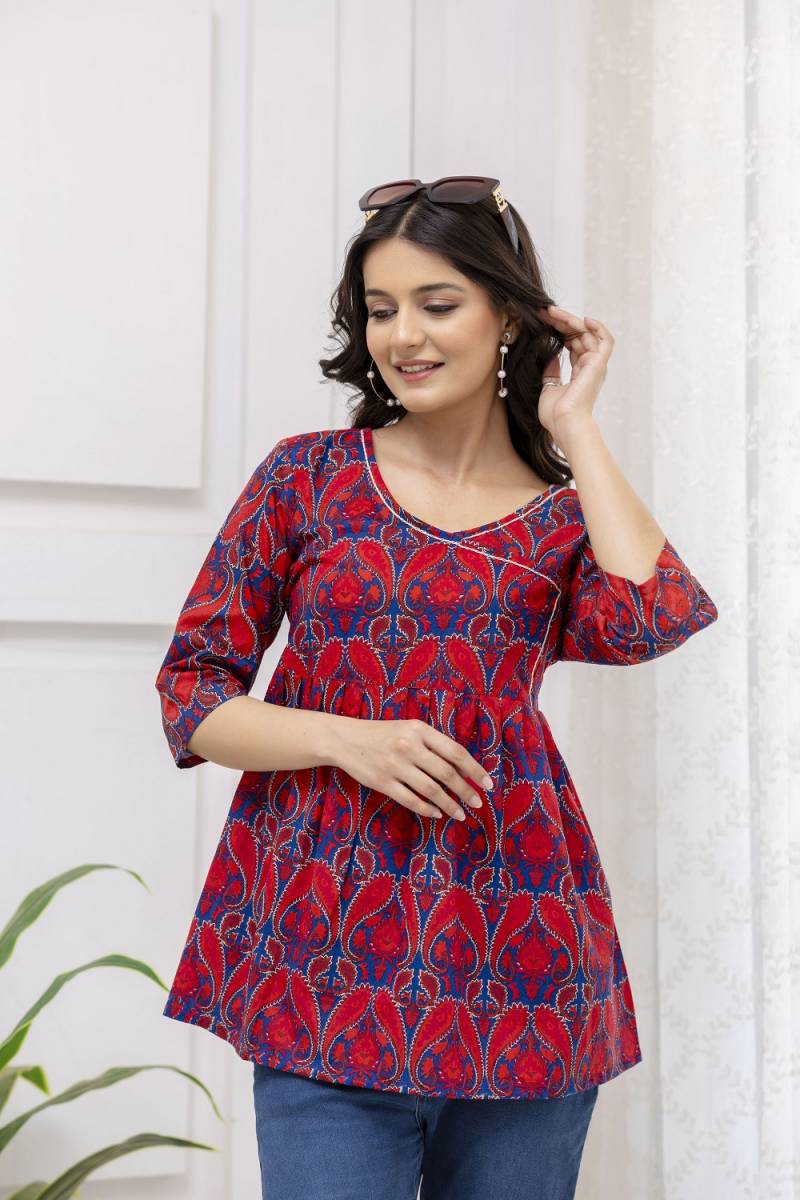 Stylee Girl 21 Casual Wear Rayon Ladies Tops Collection