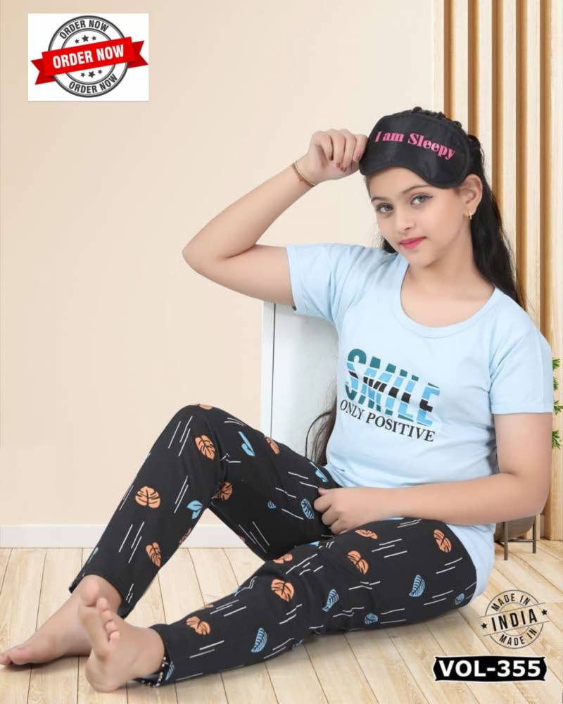 Summer Special Kids Vol Nd 355 Hosiery Cotton Night Suits Collection